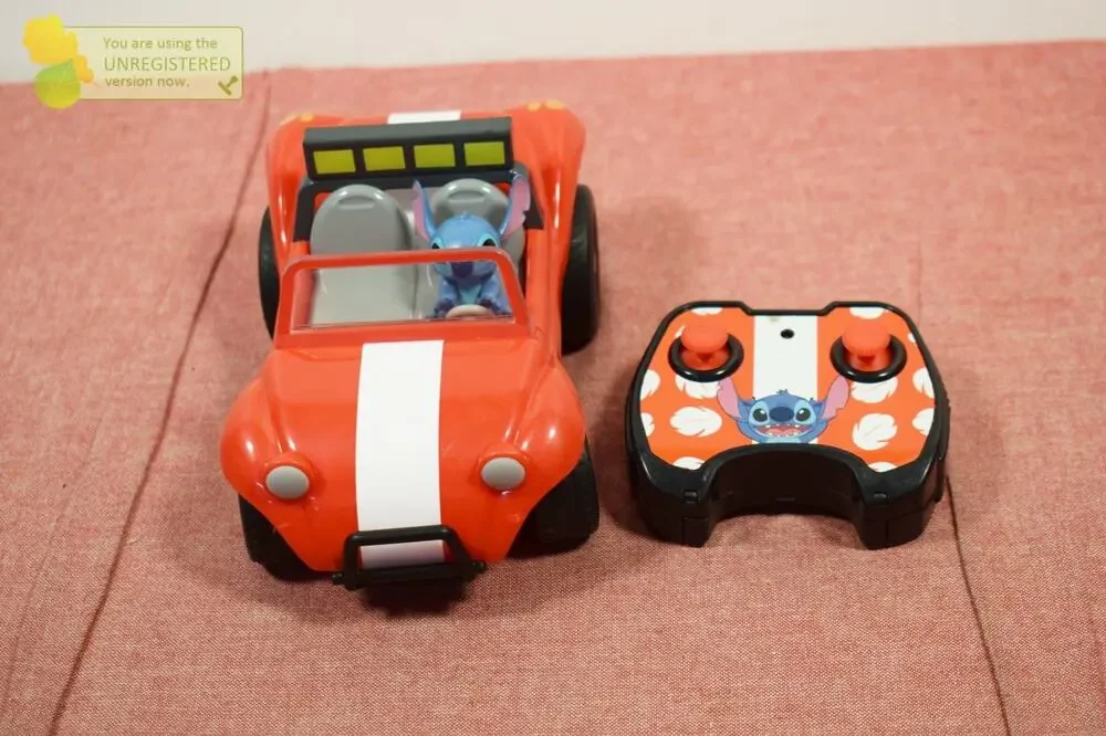 Jada Toys Disney Stitch Buggy Remote Control Vehicle
